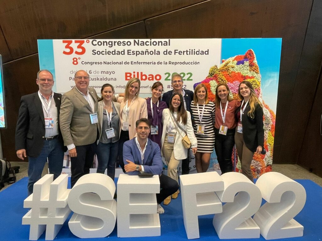 Equipo de Next Fertility en la Convención Bianual de la SEF 2022