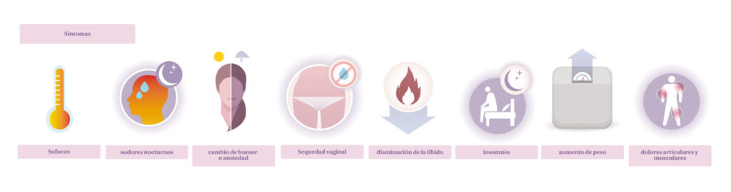 Síntomas de la menopausia